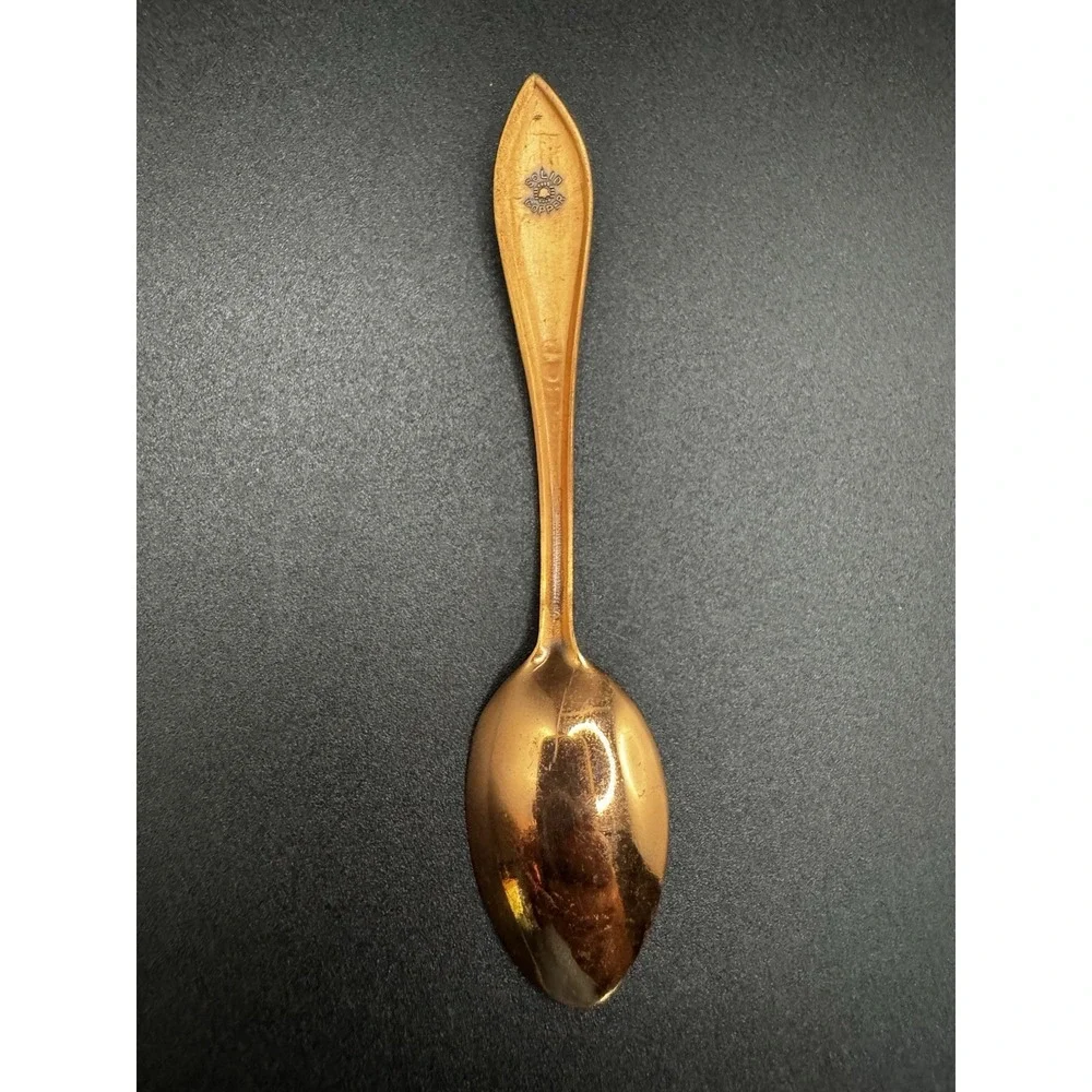 Vintage 1982 World's State Fair Souvenir Spoon - 4